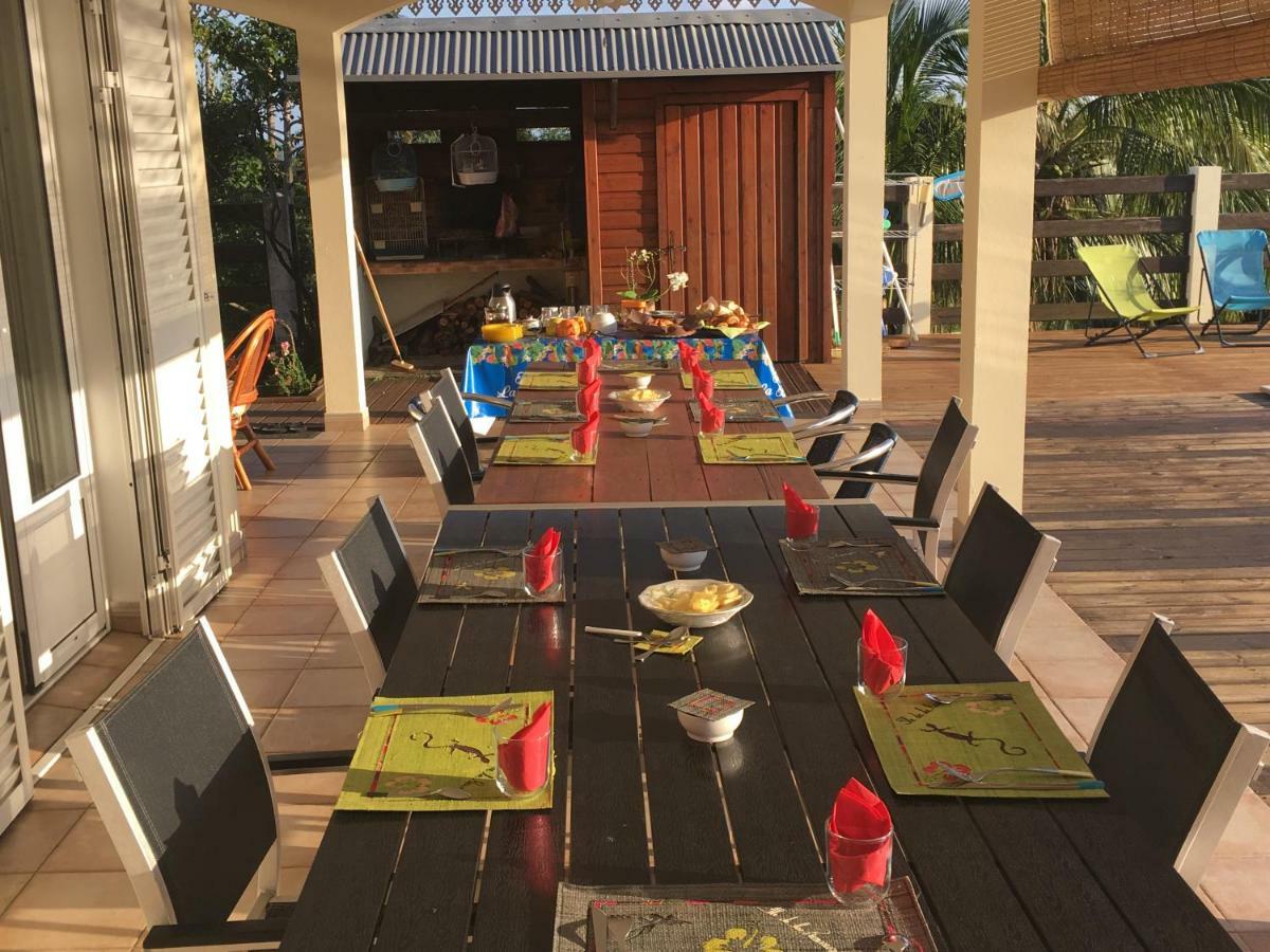 La Pointe Au Corail Bed & Breakfast Sainte-Rose Ngoại thất bức ảnh